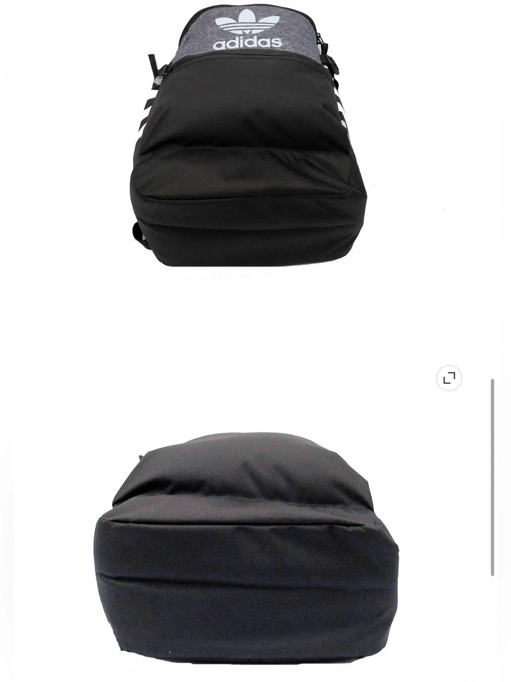 Adidas Classic Zip Backpack with “15 inch Laptop Sleeve